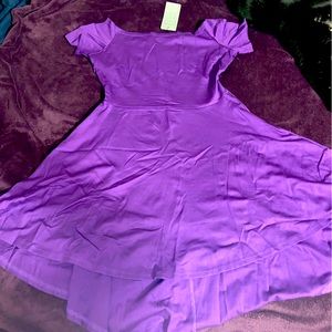 Womens Purple Dress